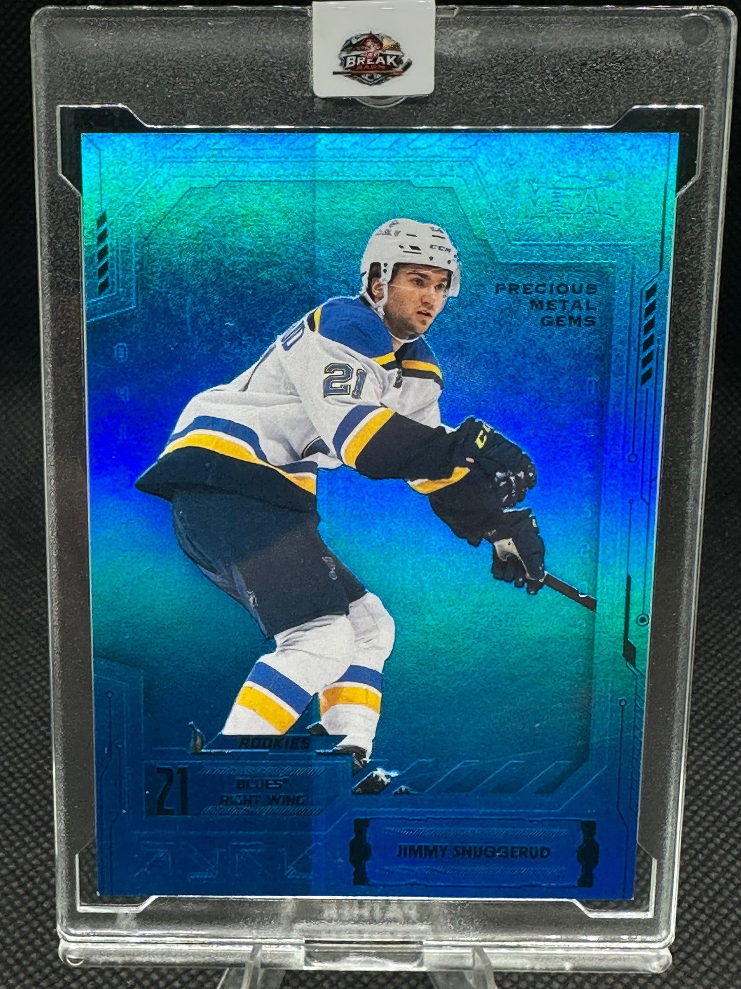 2025/26 Metal Universe Precious Metal Gems Jimmy Snuggerud /50