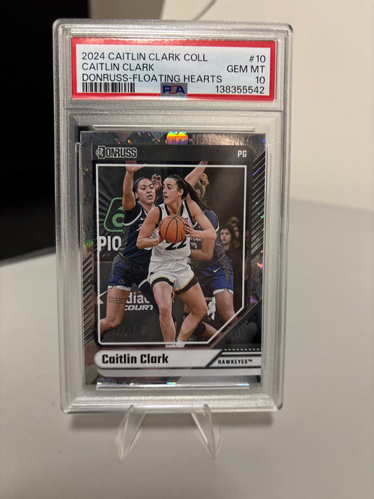2024 Caitlin Clark Coll psa 10