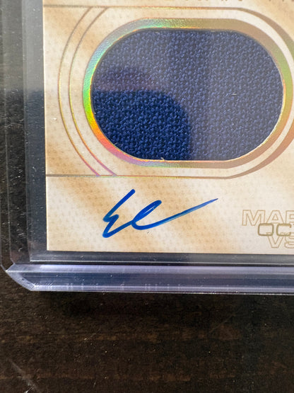 2025 UPPER DECK #DGJA-EC EASTON COWAN UD DEBUT GAME JERSEY AUTO ROOKIE RC /53