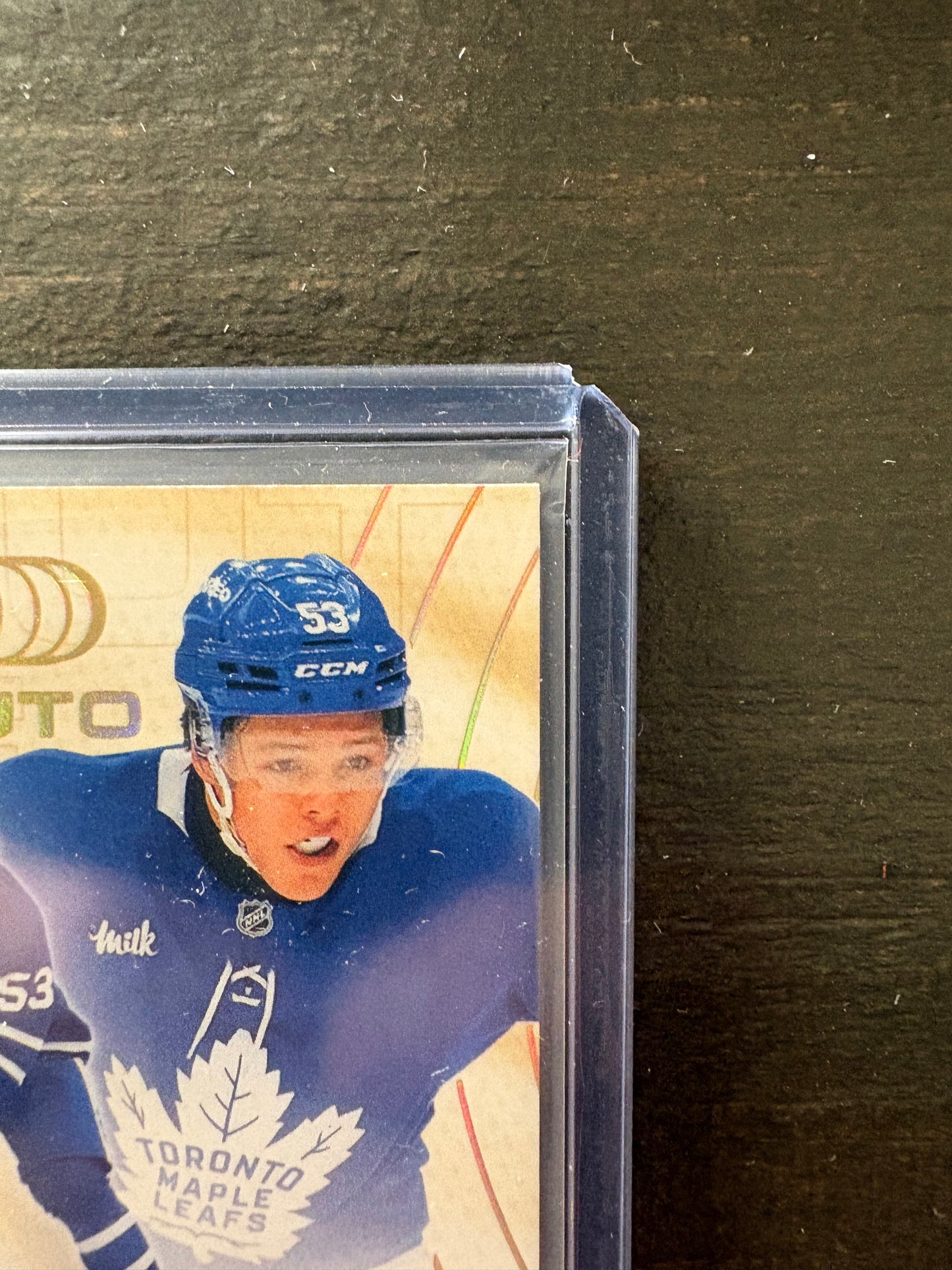 2025 UPPER DECK #DGJA-EC EASTON COWAN UD DEBUT GAME JERSEY AUTO ROOKIE RC /53