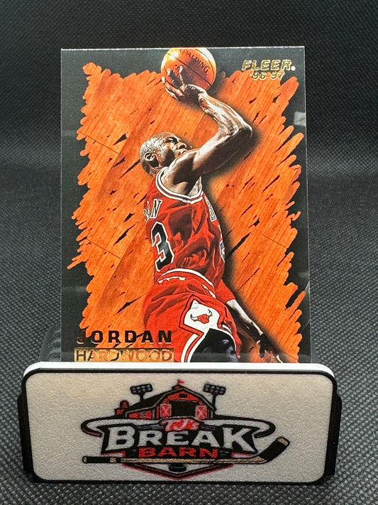 1996/1997 Fleer Michael Jordan Hardwood Leader #123