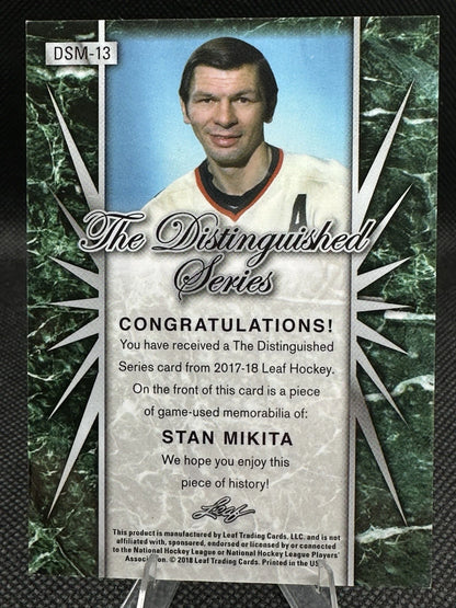 2017/18 Leaf Stan Mikita Game Used Patch /3