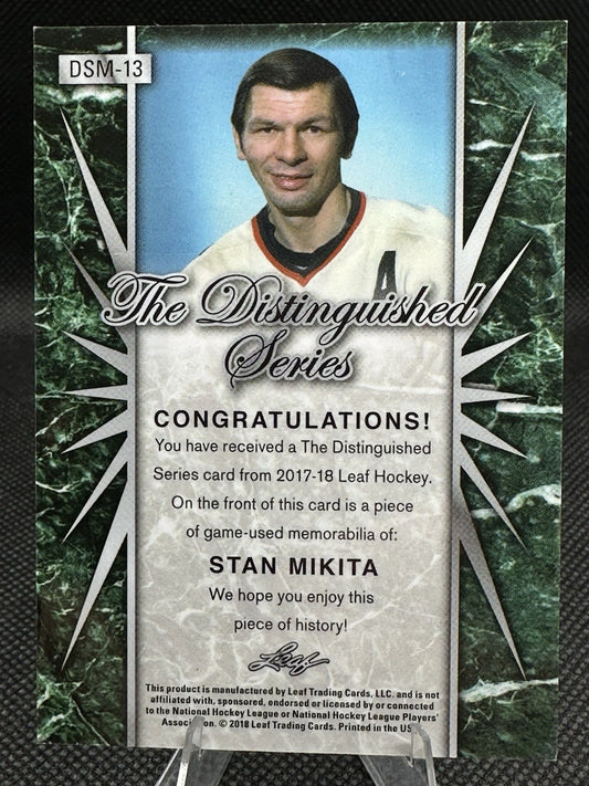 2017/18 Leaf Stan Mikita Game Used Patch /3