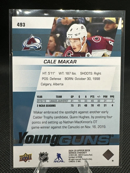 2024/25 Cale Makar Young Guns Renewed