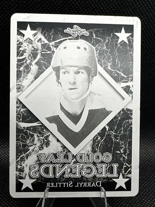 2017/18 Leaf Hockey Black Plate Darryl Sittler 1/1