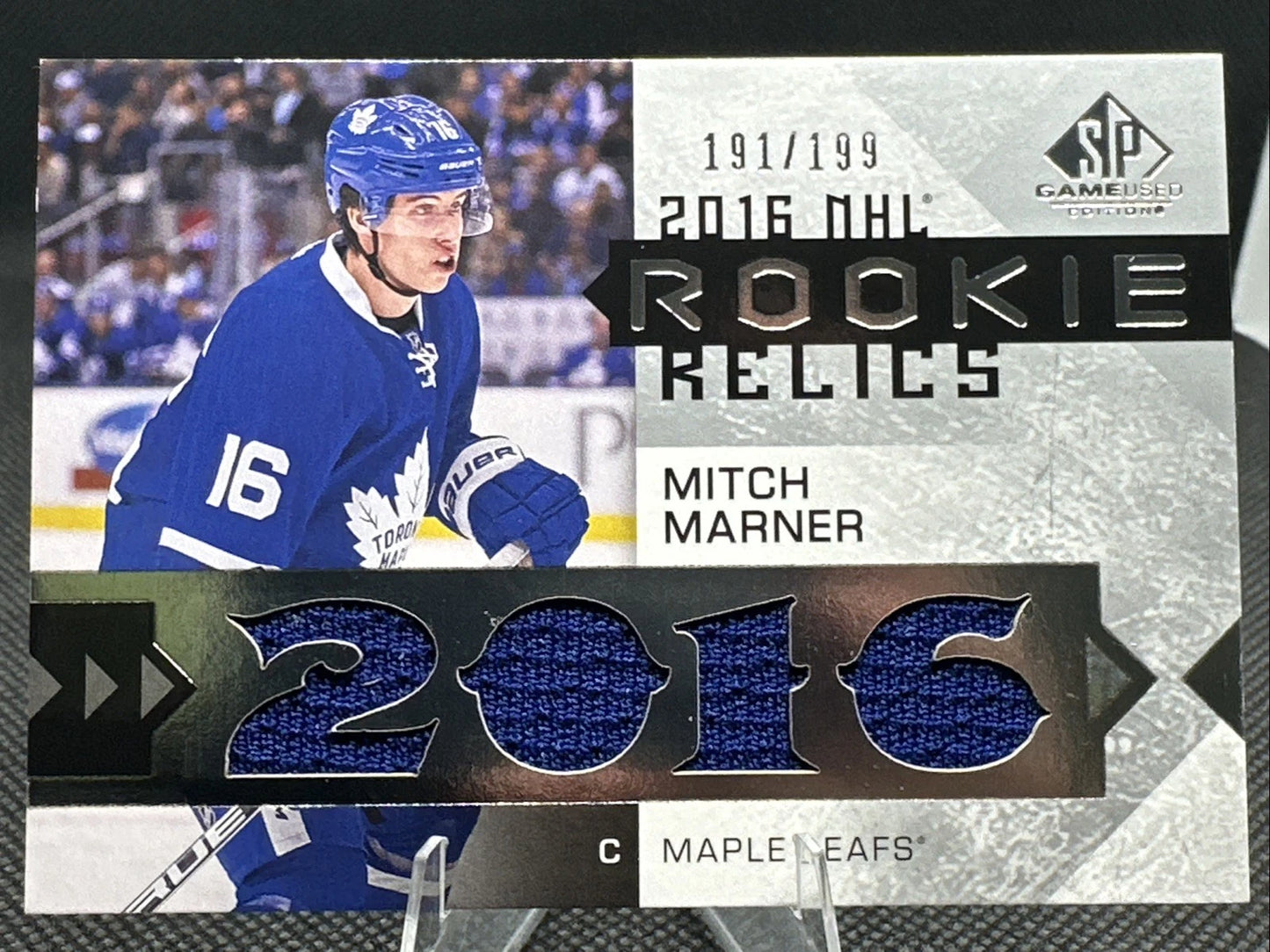 2016-17 Mitch Marner Sp Game Used Rookie Relics/199