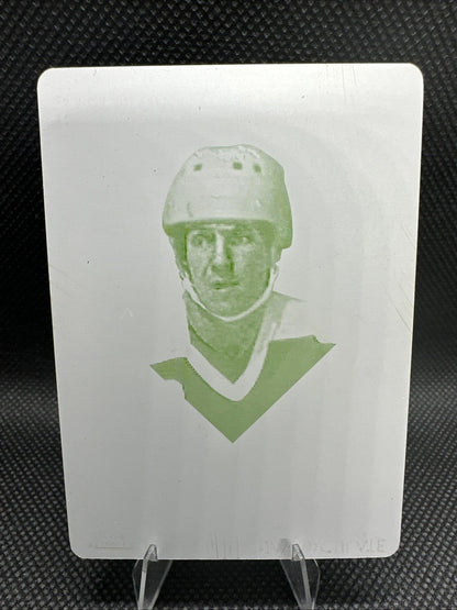 2017/18 Leaf Hockey Yellow Printing Plate Darryl Sittler 1/1