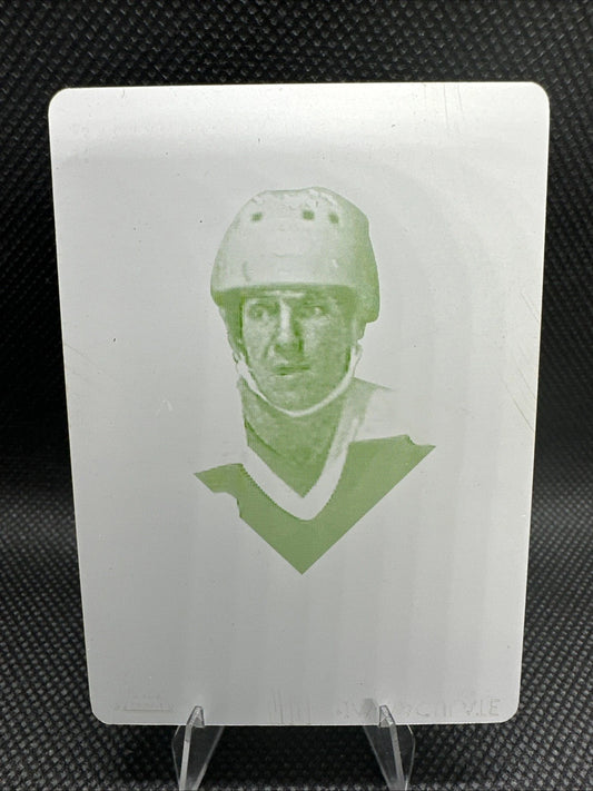 2017/18 Leaf Hockey Yellow Printing Plate Darryl Sittler 1/1