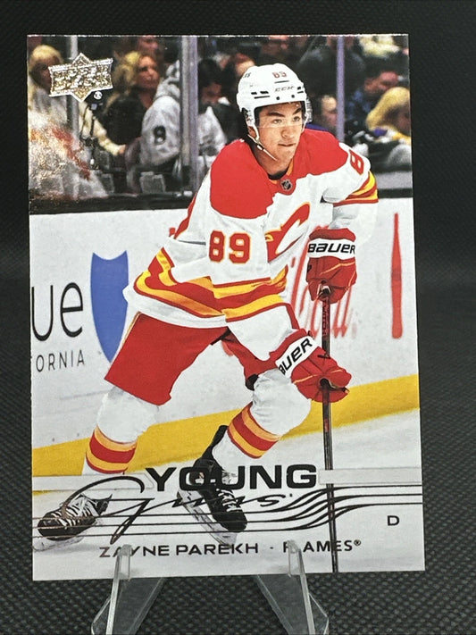 2025-26 Upper Deck Series 1 Zayne Parekh Young Guns